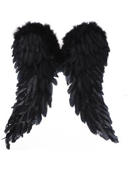 Крылья «Ангел», 50 × 40, цвет чёрный