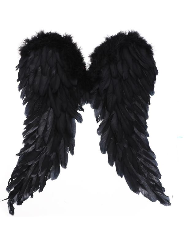 Крылья «Ангел», 50 × 40, цвет чёрный
