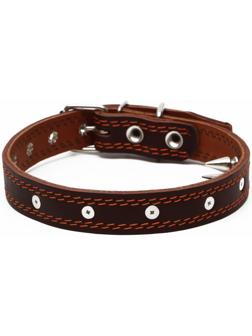 Ошейник кожаный 
