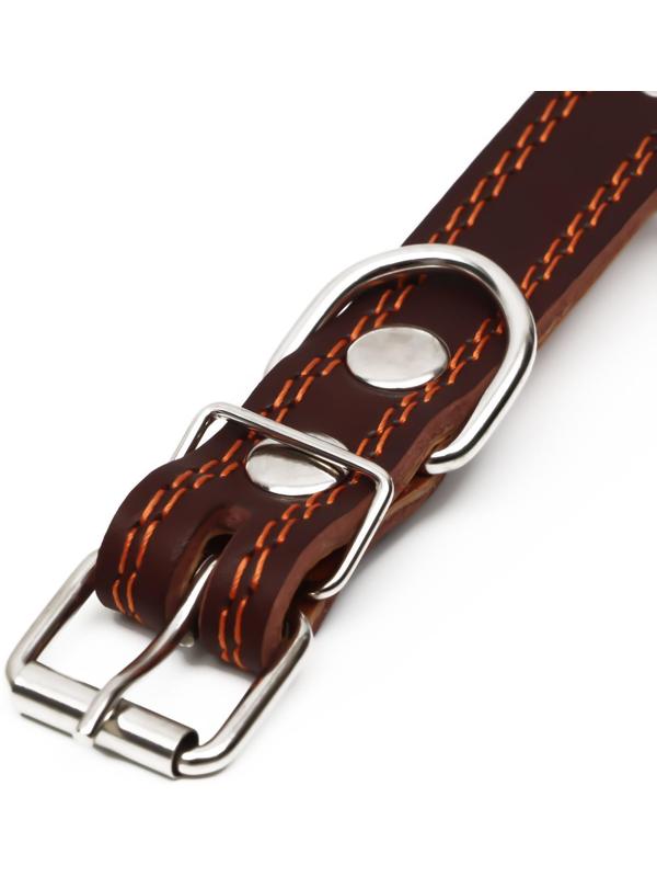 Ошейник кожаный 