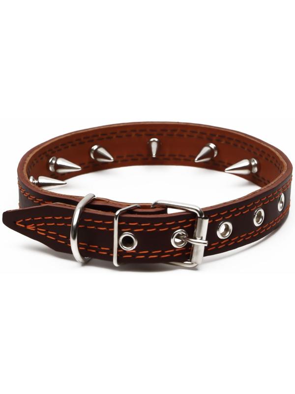 Ошейник кожаный 