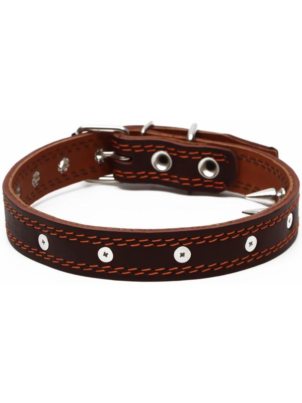 Ошейник кожаный 
