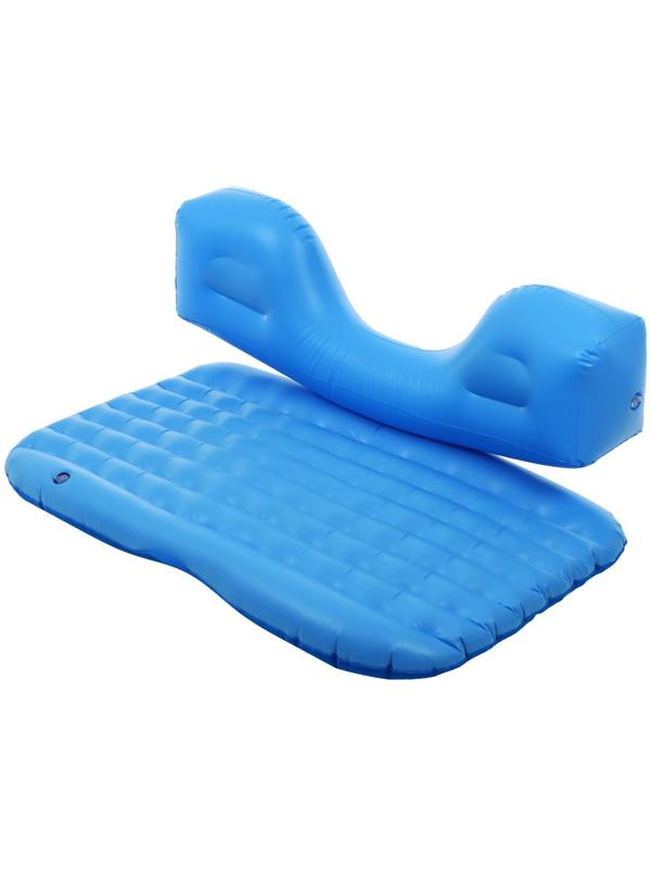 Матрас надувной в автомобиль, р. 130 х 68 х 38 см, цвет синий