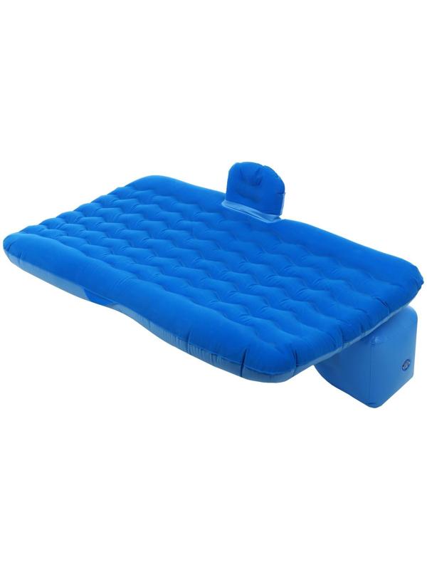 Матрас надувной в автомобиль, р. 130 х 68 х 38 см, цвет синий