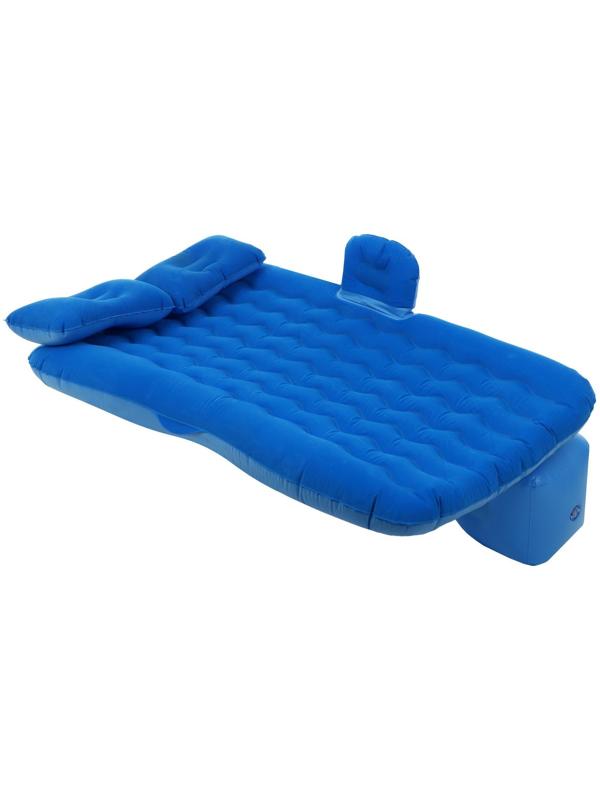 Матрас надувной в автомобиль, р. 130 х 68 х 38 см, цвет синий