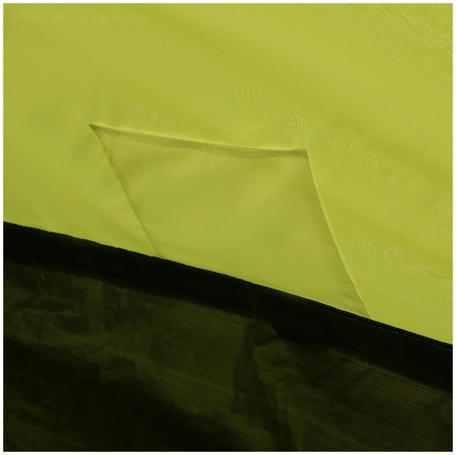 Палатка туристическая VERAG 3, р. 315 х 210 х 120 см, 3-местная, двухслойная