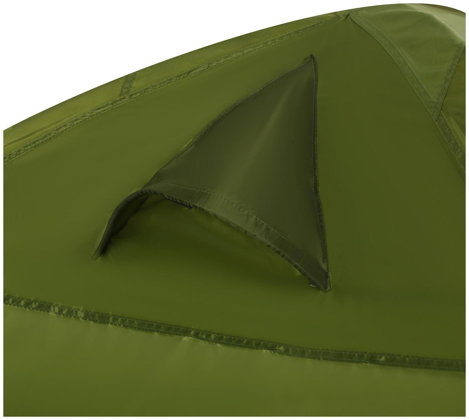 Палатка туристическая VERAG 3, р. 315 х 210 х 120 см, 3-местная, двухслойная