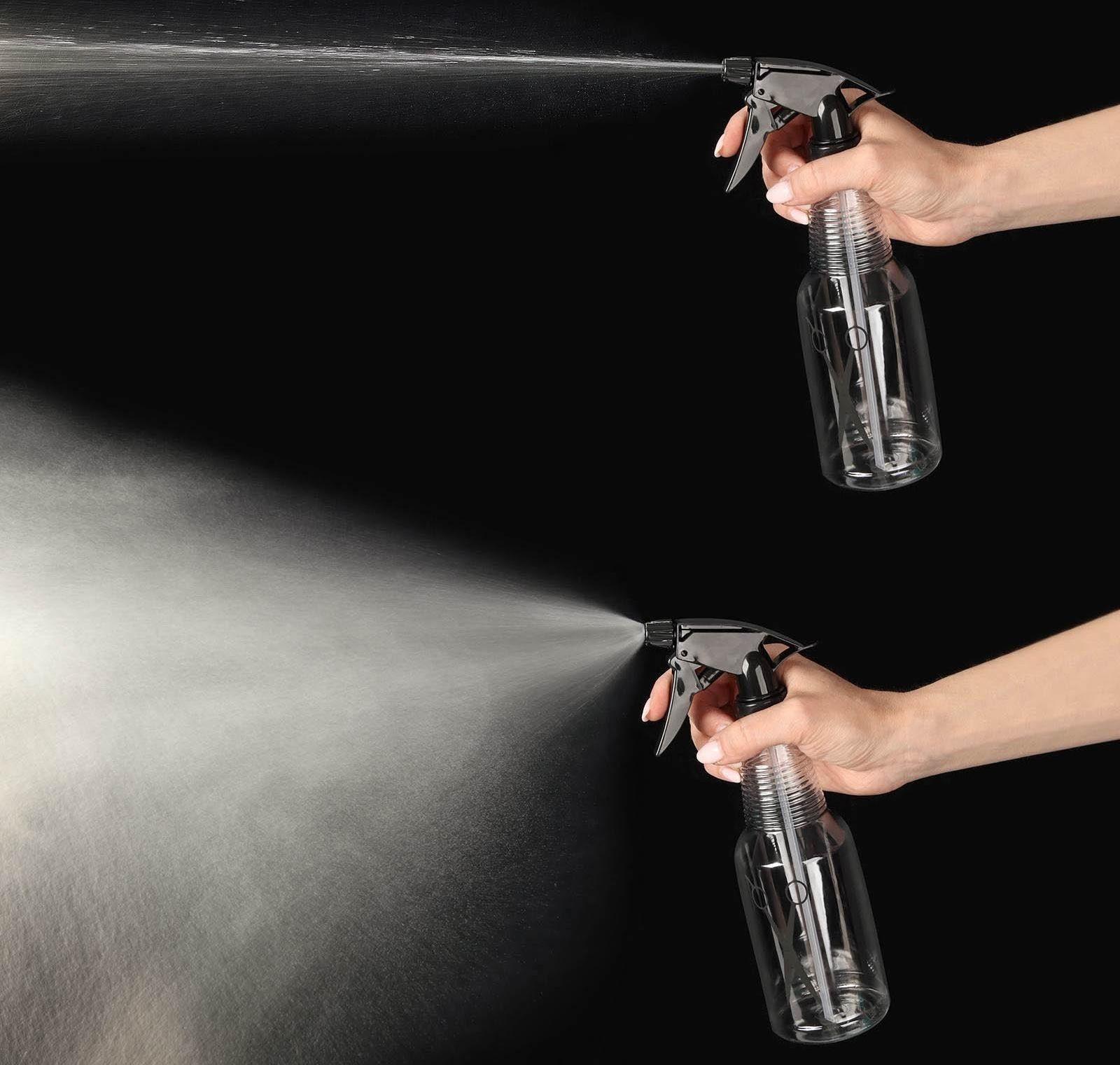 Распылитель парикмахерский «H2O», 500 мл, цвет прозрачный/чёрный