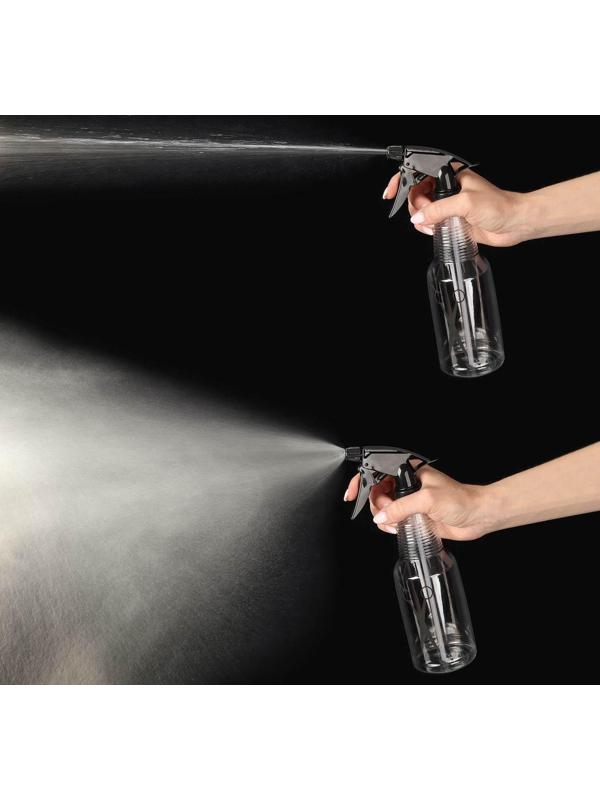 Распылитель парикмахерский «H2O», 500 мл, цвет прозрачный/чёрный