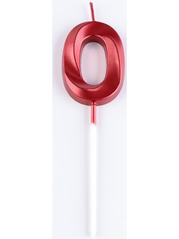 Свеча в торт на шпажке «‎Грань», цифра 