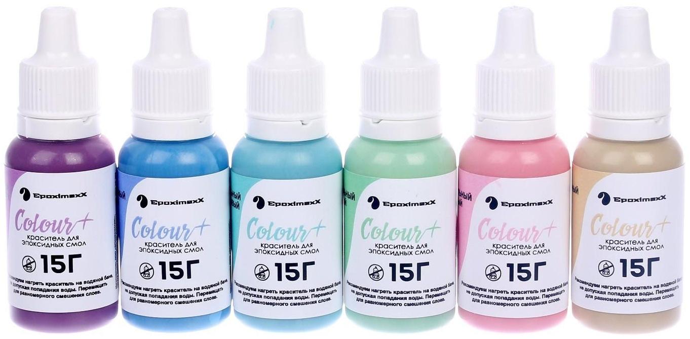 Набор красителей «Пастельный», 6 шт.