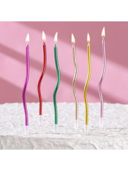 Свечи для торта  витые 