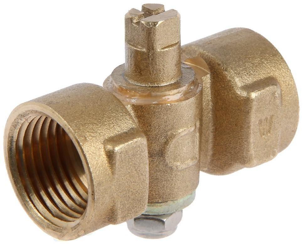 Кран трехходовой для манометра 11Б18бк, Ду 15 мм