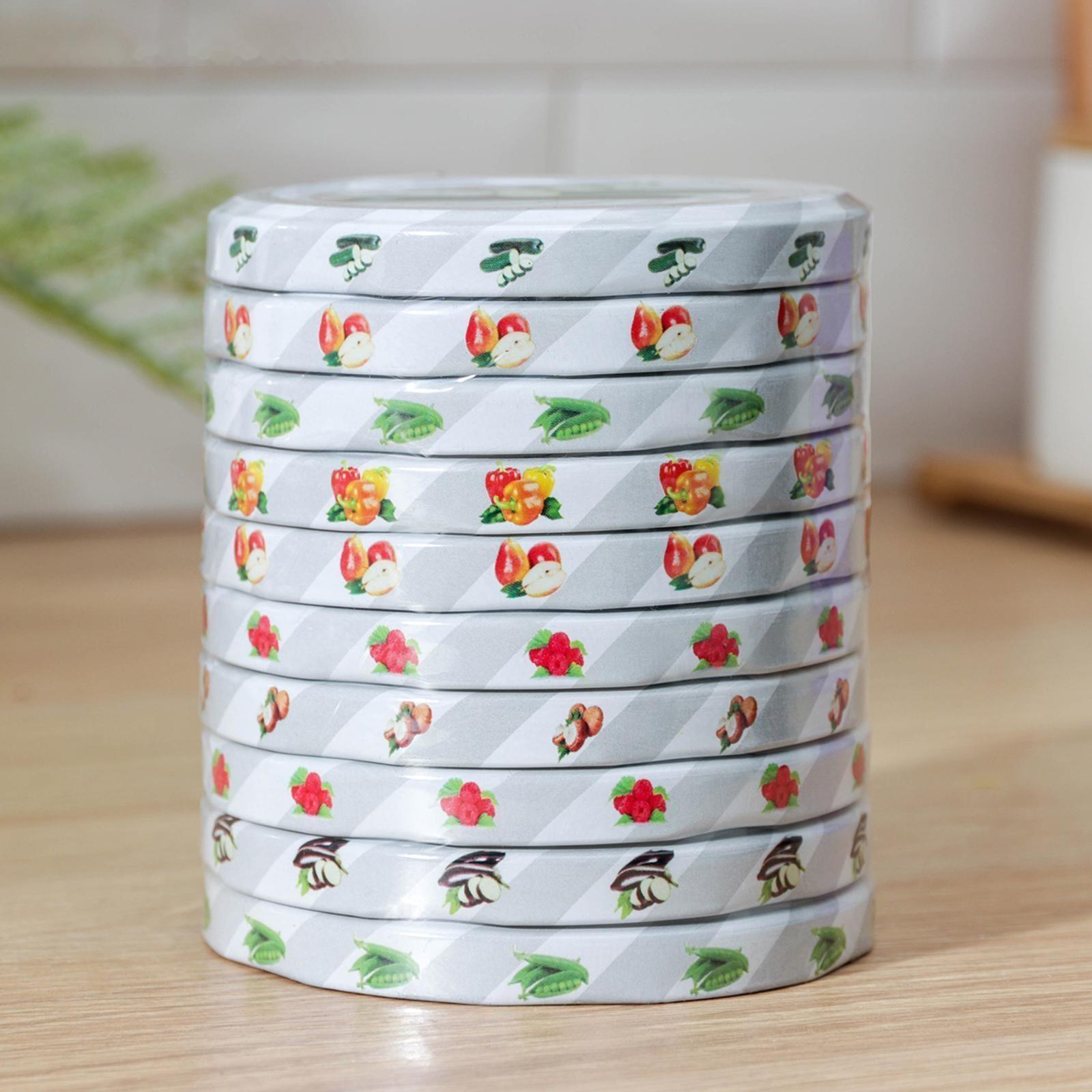 Крышка для консервирования «Елабуга. Карусель», ТО-89 мм, лакированная, упаковка 10 шт, цвет МИКС