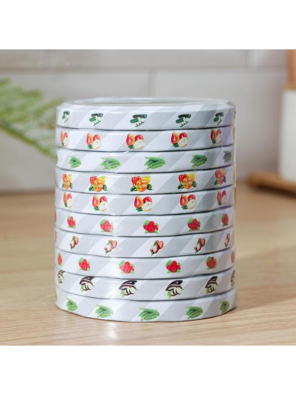 Крышка для консервирования «Елабуга. Карусель», ТО-89 мм, лакированная, упаковка 10 шт, цвет МИКС