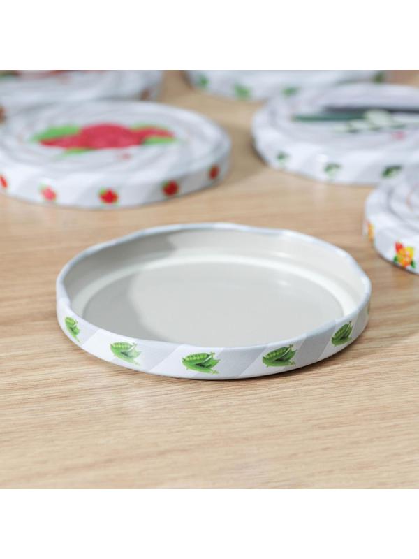 Крышка для консервирования «Елабуга. Карусель», ТО-89 мм, лакированная, упаковка 10 шт, цвет МИКС