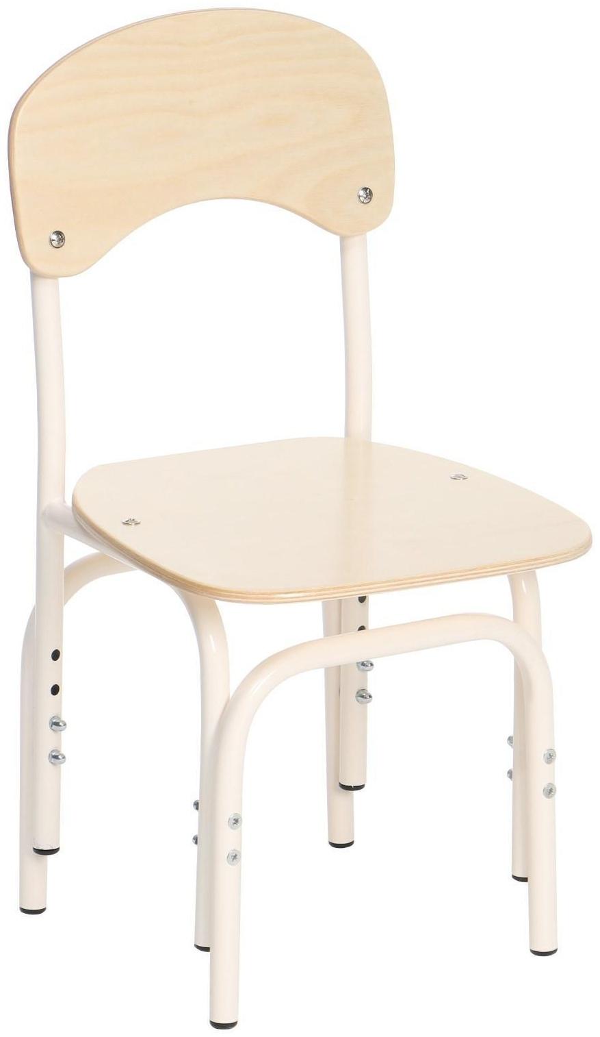 Стул детский Яшка гр. 0-1, рост ребенка 850-1150 мм, Кремовый белый