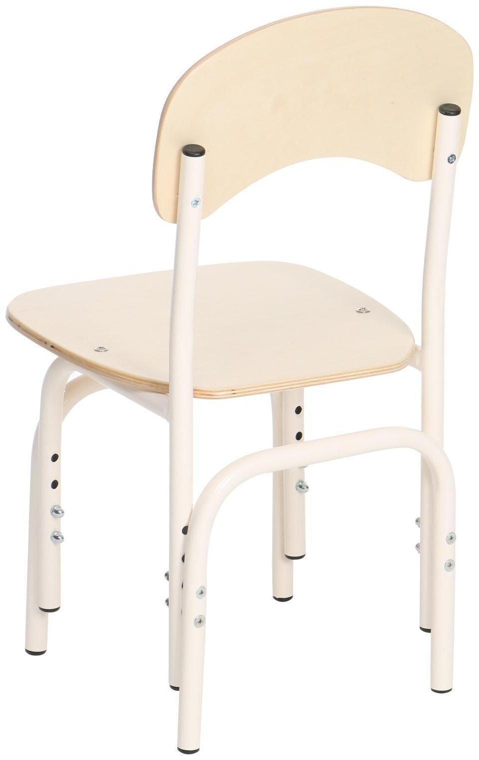 Стул детский Яшка гр. 0-1, рост ребенка 850-1150 мм, Кремовый белый