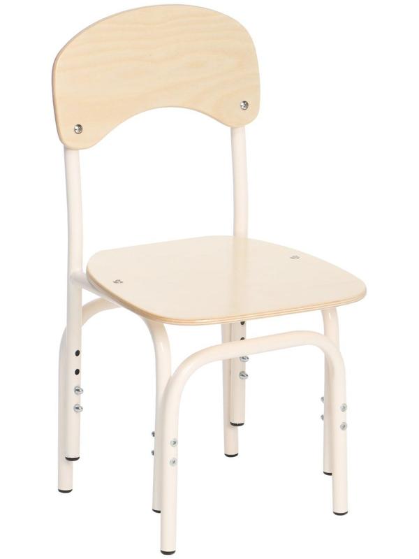 Стул детский Яшка гр. 0-1, рост ребенка 850-1150 мм, Кремовый белый