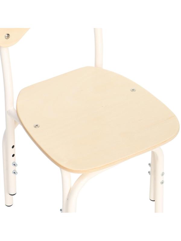Стул детский Яшка гр. 0-1, рост ребенка 850-1150 мм, Кремовый белый