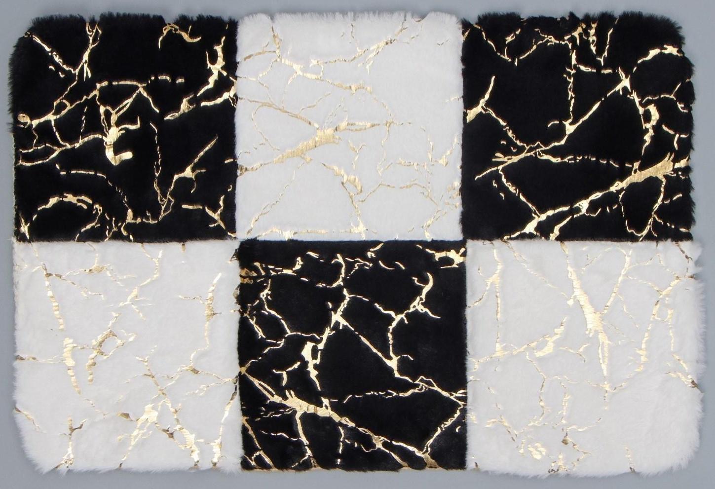 Коврик для ванной Доляна «Шахматка», 40×60 см