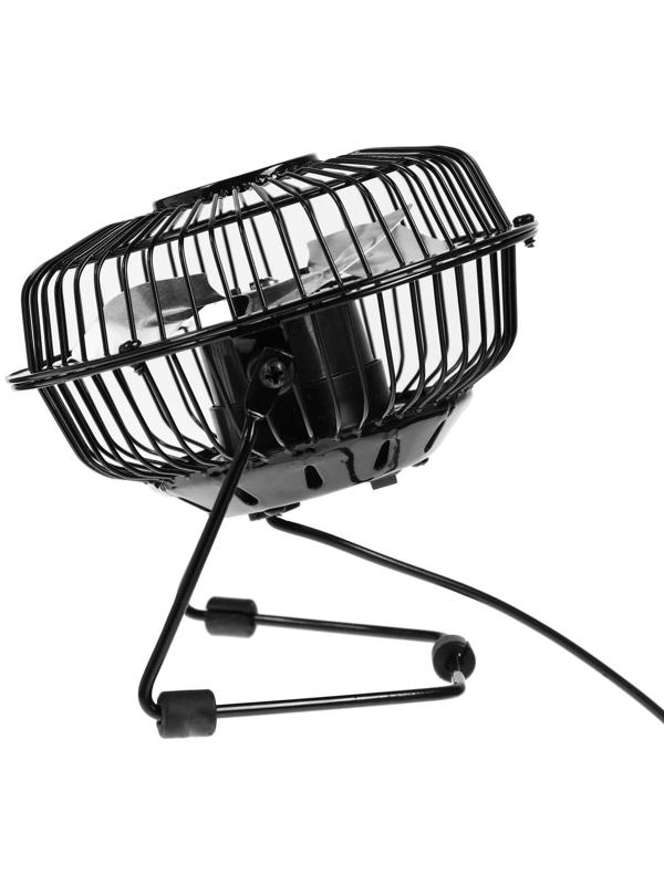 Вентилятор Centek CT-5040 Black, настольный, 2.5 Вт, 14 см, чёрный