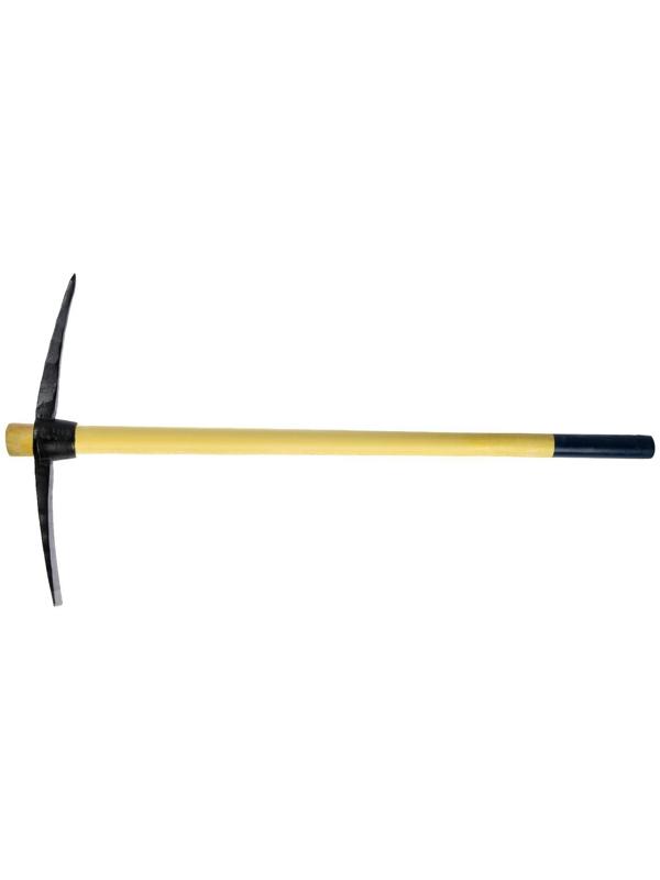 Кирка ТУНДРА, кованая, деревянная рукоятка 900 мм, 1500 г