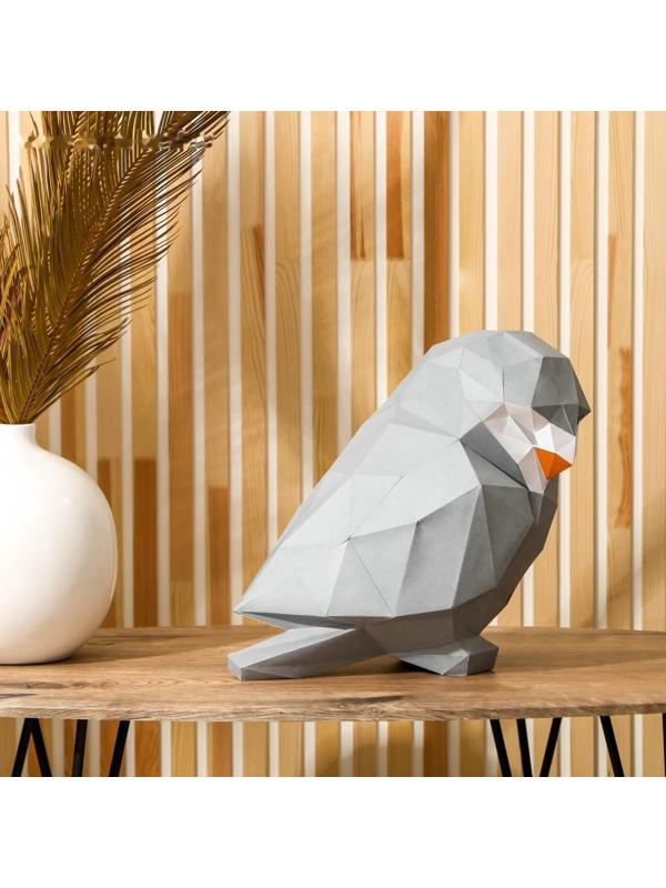 Набор для создания полигональной фигуры «Сова», 32.5 х 44 см