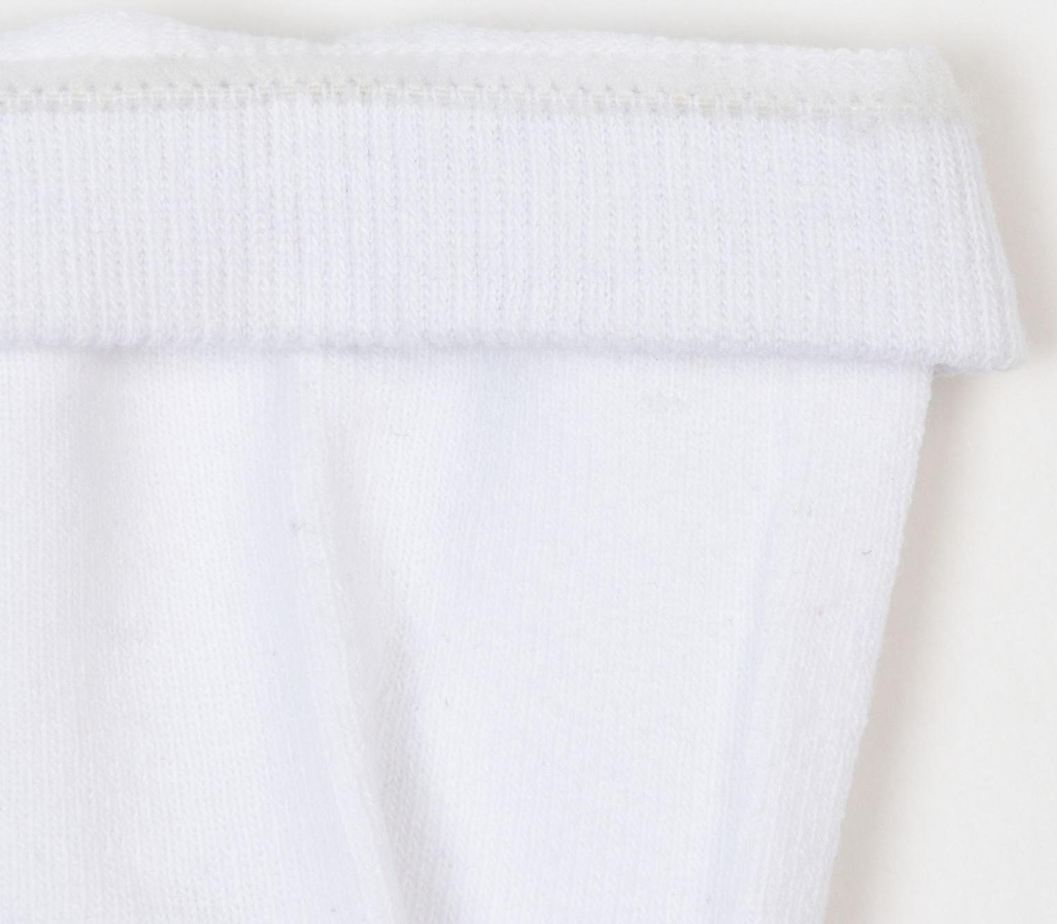 Колготки детские, цвет белый, рост 122-128 см