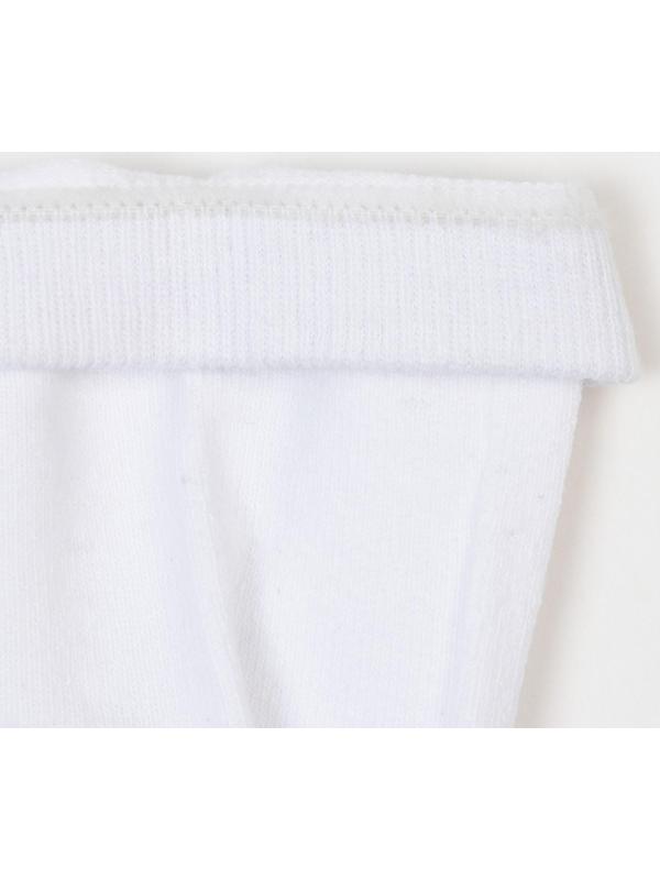 Колготки детские, цвет белый, рост 122-128 см