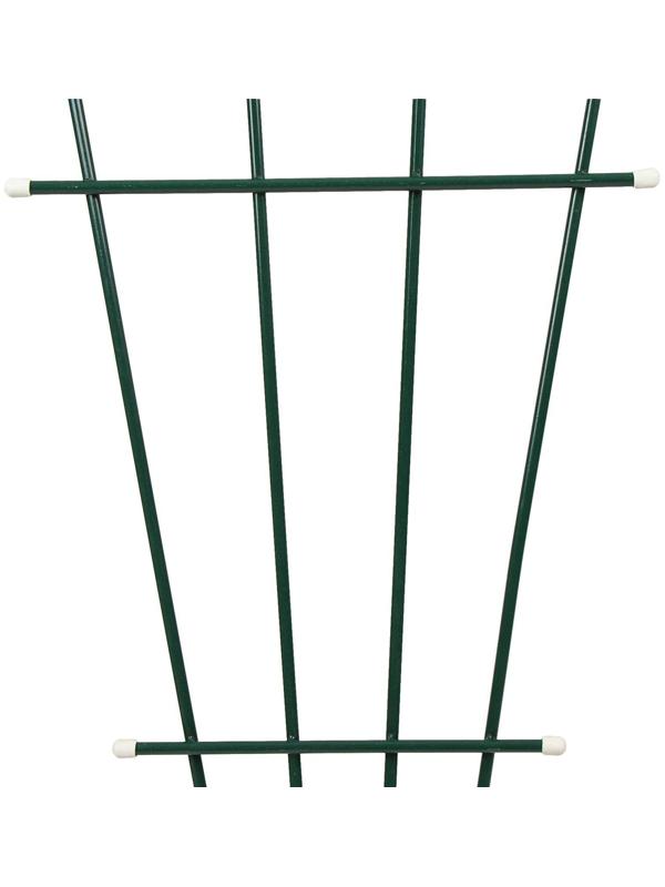 Шпалера, 180 × 61 × 1 см, металл, зелёная