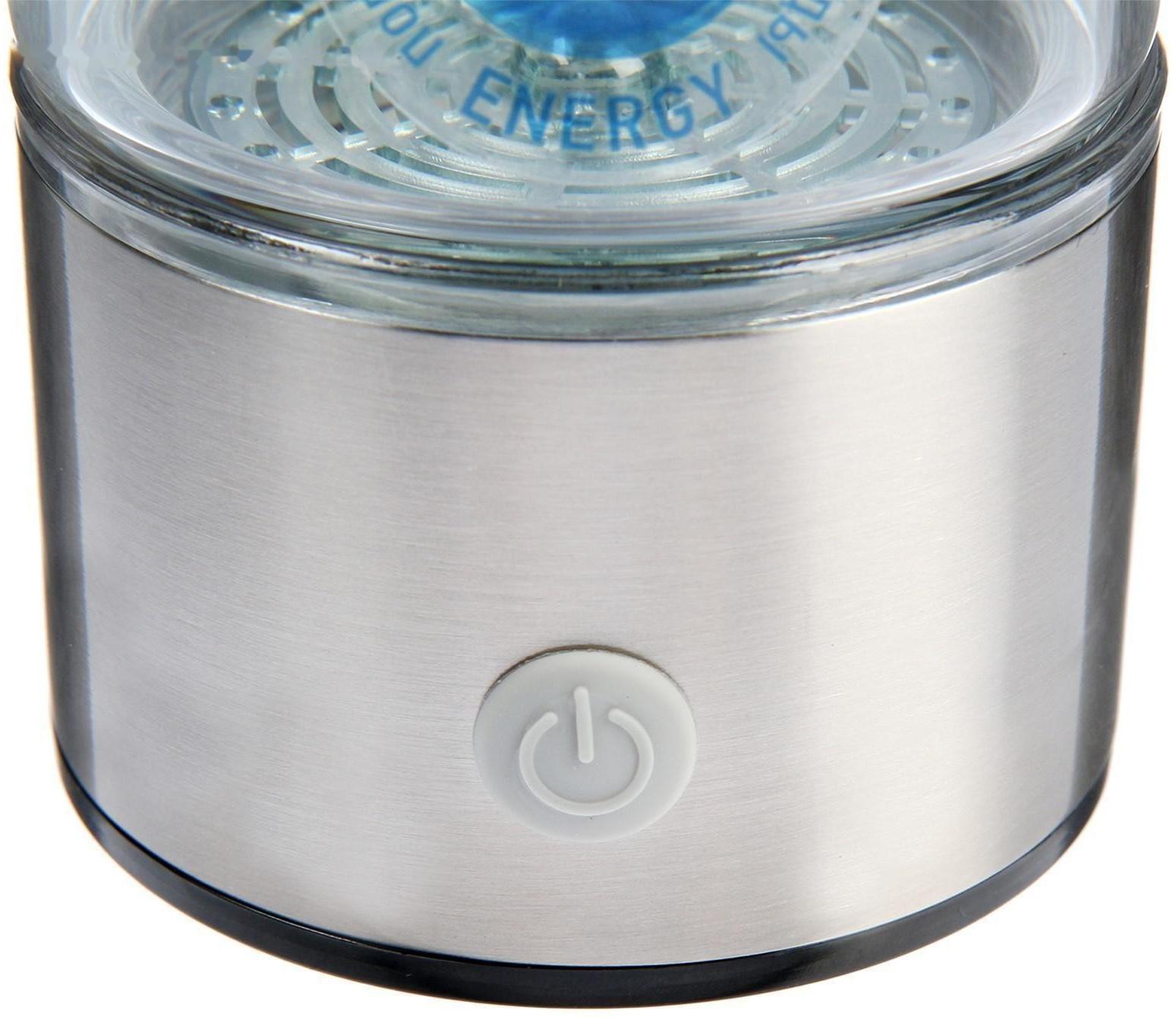 Генератор водородной воды ENERGY Hydrogen EH-700, 700 мл, 70х250 мм, стекло, прозрачный