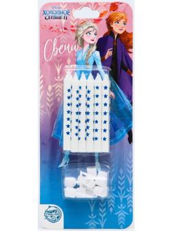 Набор свечей для торта, Холодное сердце, 12 шт.