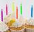 Набор свечей с цветным пламенем для торта, Тачки, 6 шт.