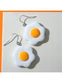 Серьги пластик 