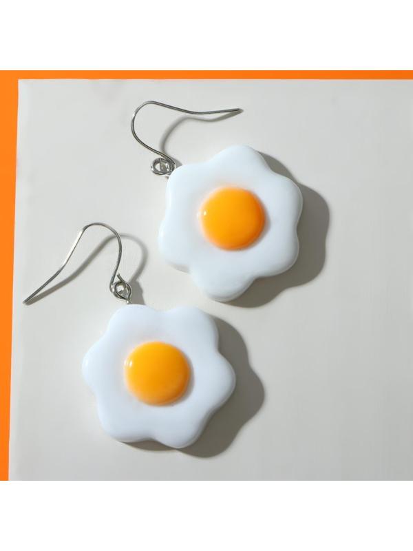 Серьги пластик 