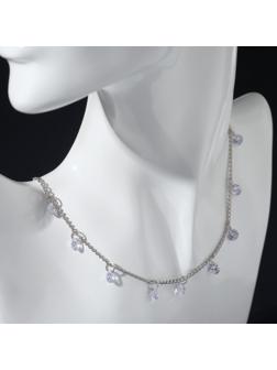 Колье со стразами 