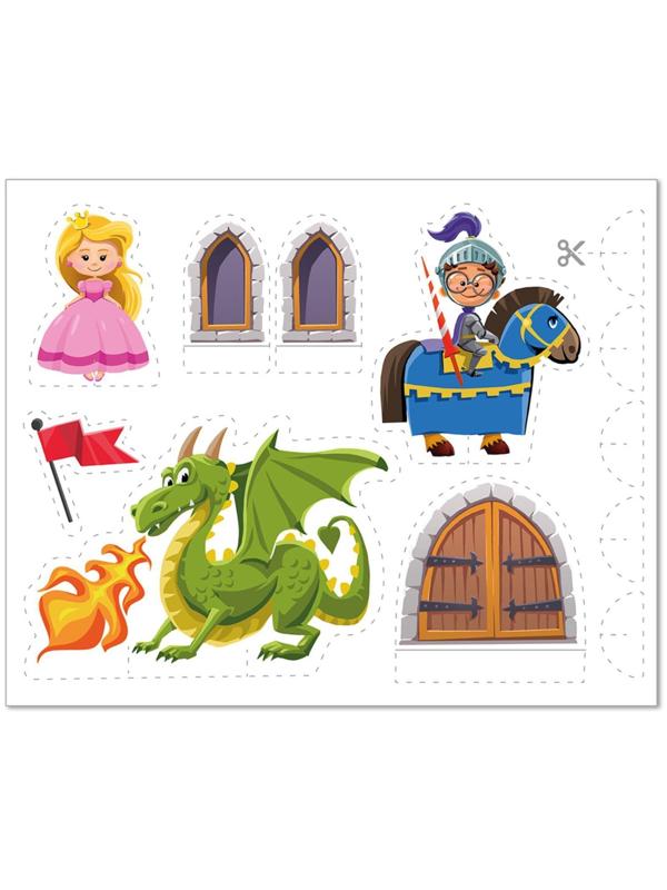 Игрушки в наборе ТМ «Волшебный песок», «Замок», песочный, 1 кг