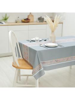 Клеёнка столовая на тканевой основе «Мила», рулон 20 метров, ширина 137 см