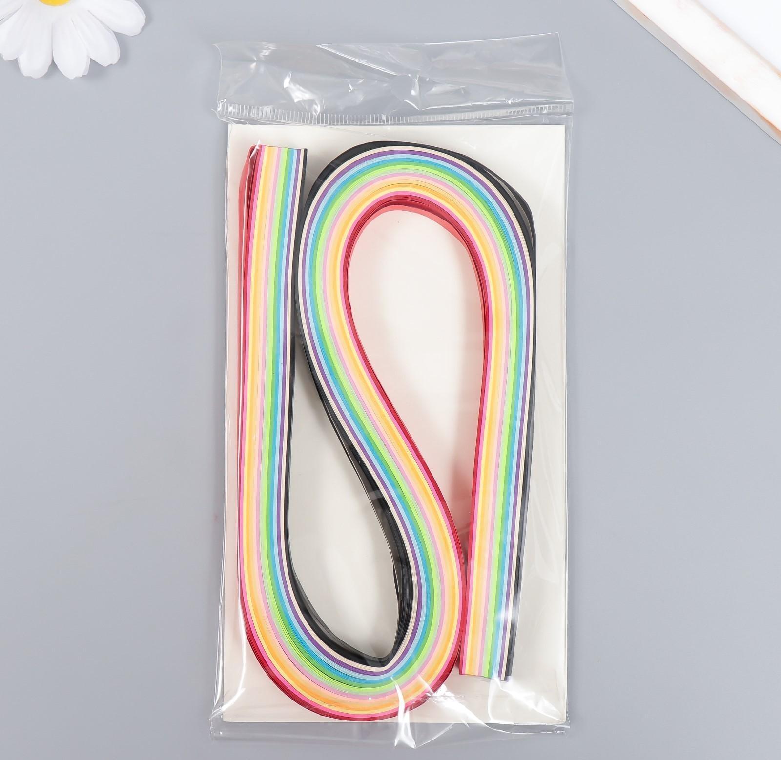 Полоски для квиллинга 180 полосок плотность 120 гр 