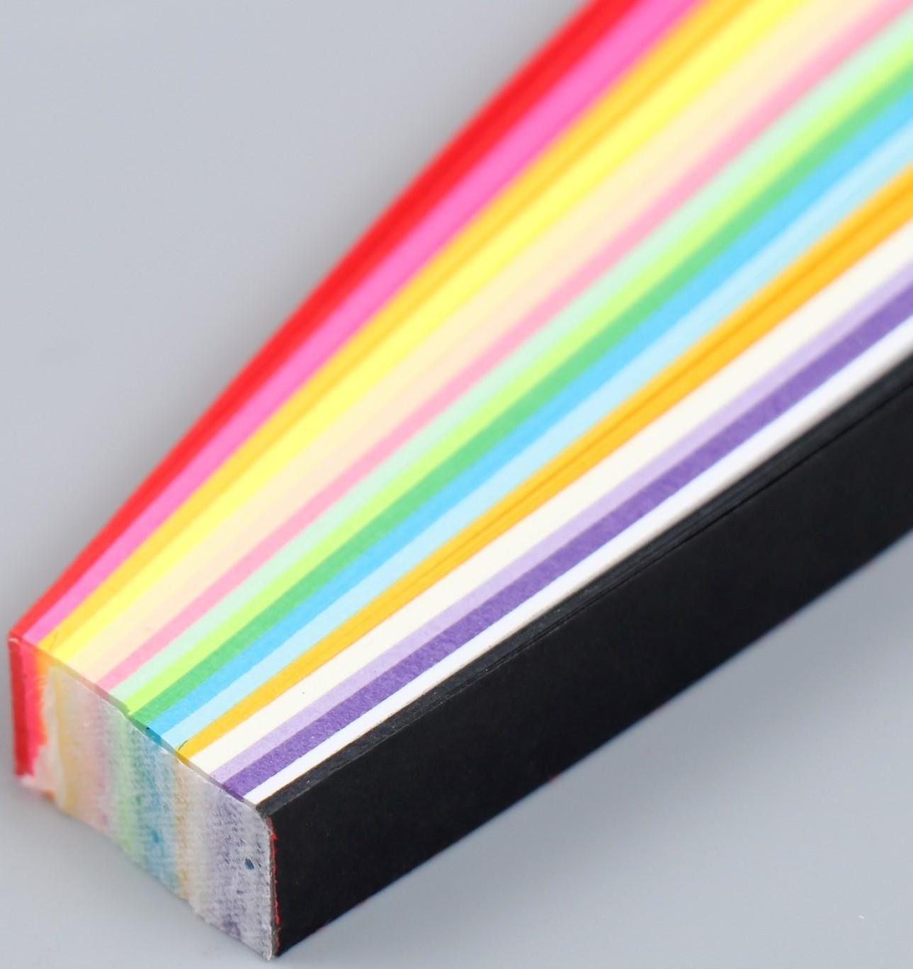 Полоски для квиллинга 180 полосок плотность 120 гр 