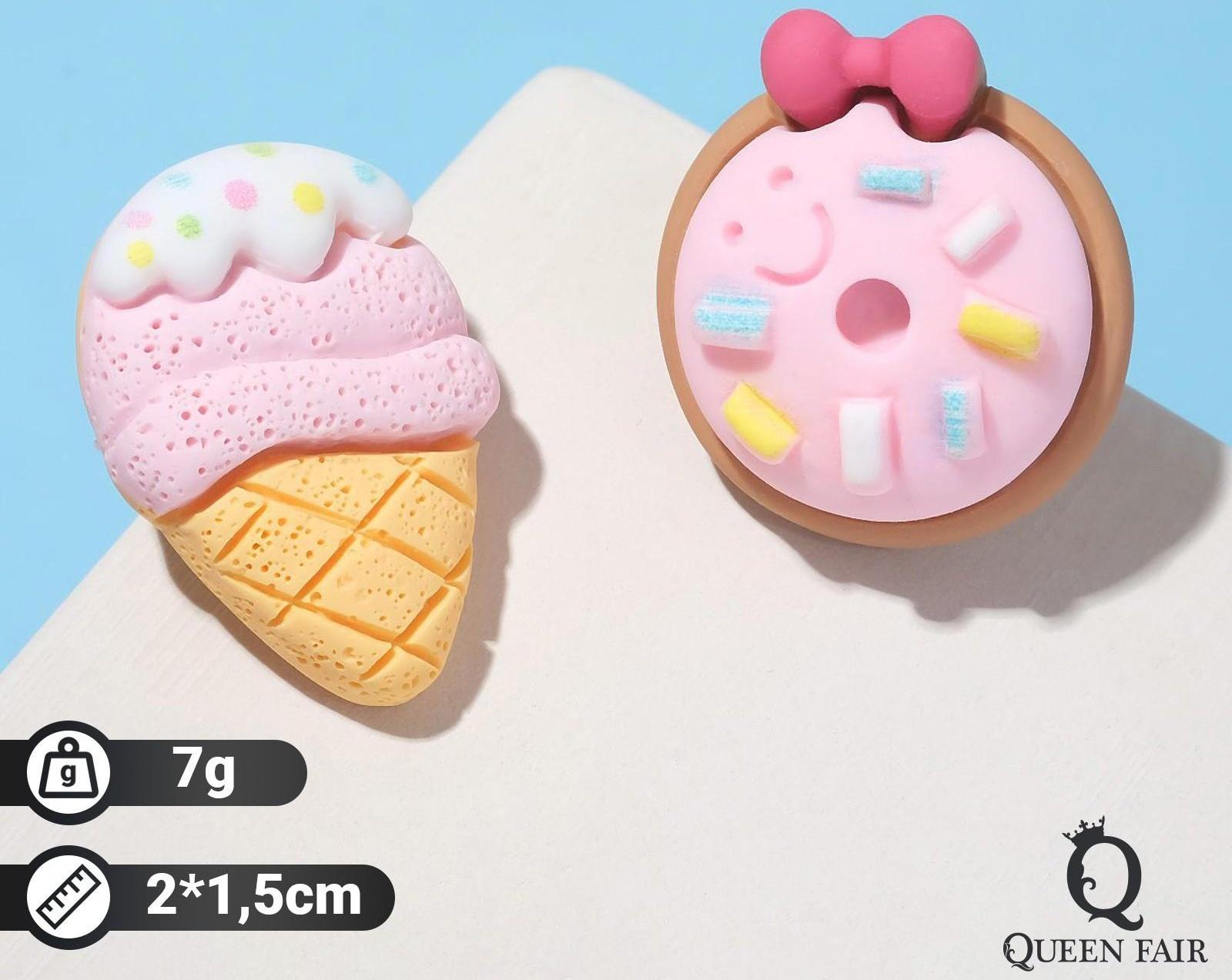 Серьги пластик 