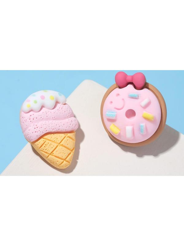 Серьги пластик 