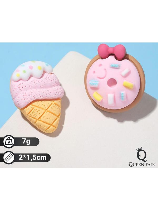 Серьги пластик 