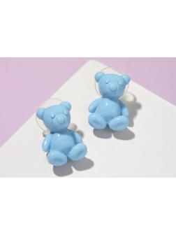 Серьги пластик 