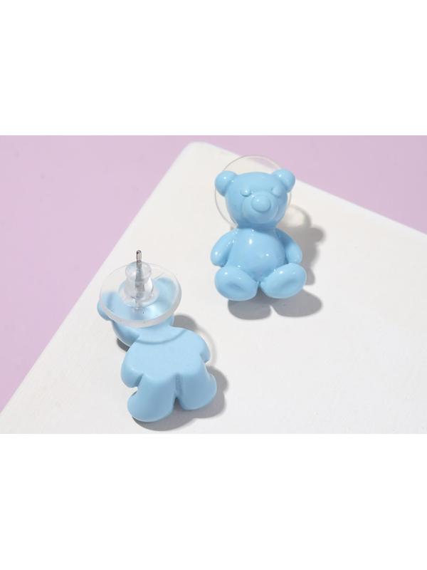 Серьги пластик 