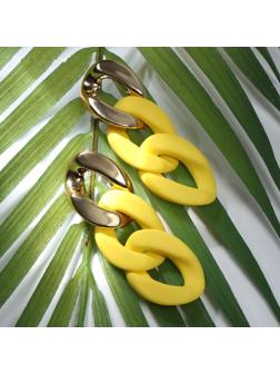 Серьги пластик 