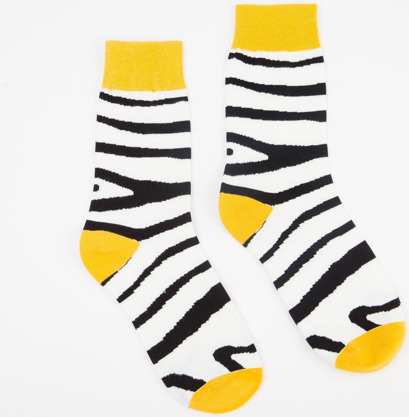 Носки MINAKU «Зебра», размер 36-39 (23-25 см)