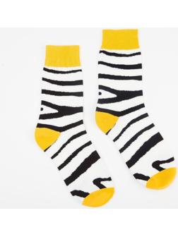 Носки MINAKU «Зебра», размер 36-39 (23-25 см)