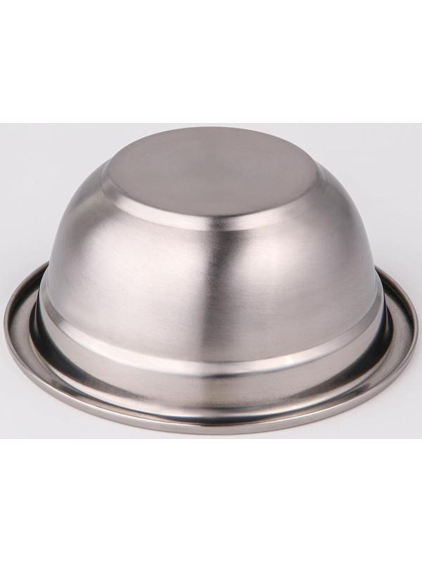 Мискa из нержавеющей стали, 500 мл, 14×6 см, 201 мaркa стaли, толщинa 0,8 мм, внутренний диaметр 12 см